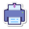 Icon Send To Printer